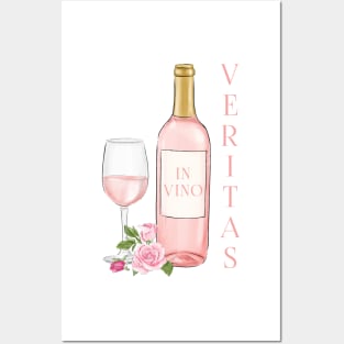 In vino veritas Posters and Art